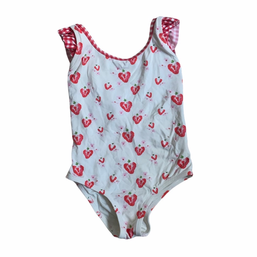 Heidi Klein Strawberry Swimsuit, size 5/6